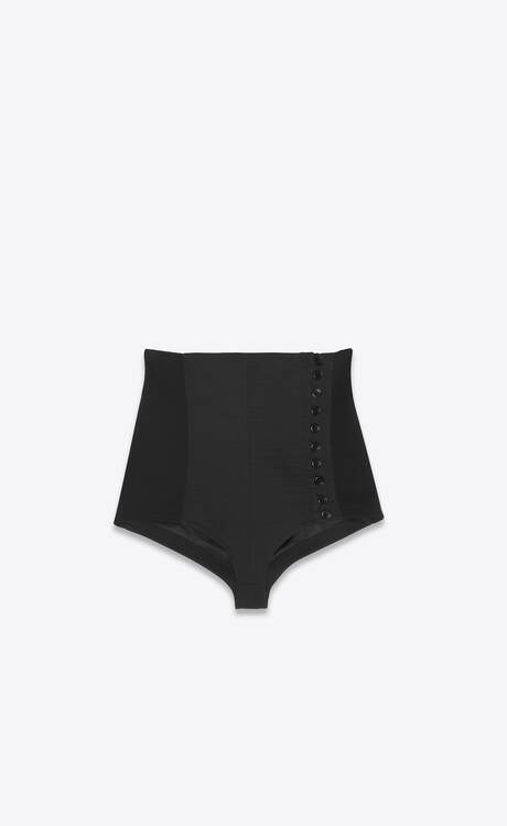 Jersey High-Waisted Shorts