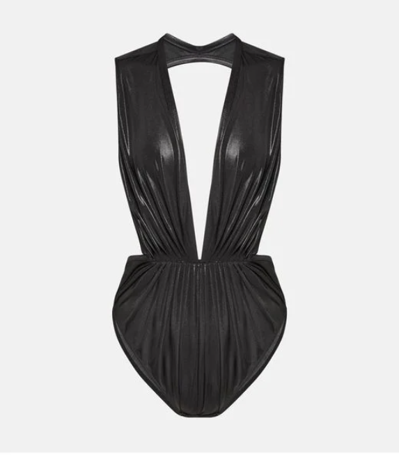 Draped Bodysuit