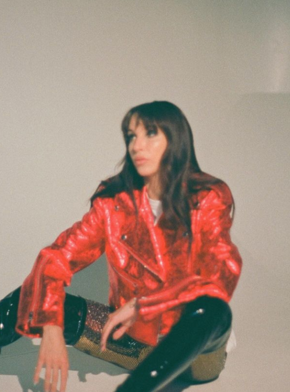 Mars Red Leather Jacket