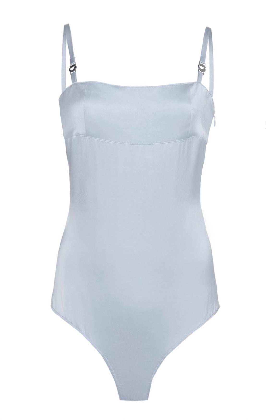 Blue Paneled Bodysuit